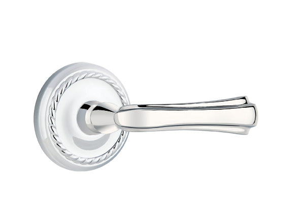Emtek Wembley Lever With Rope Rosette