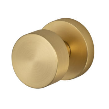 Sure-Loc Zurich Knob in Satin Brass