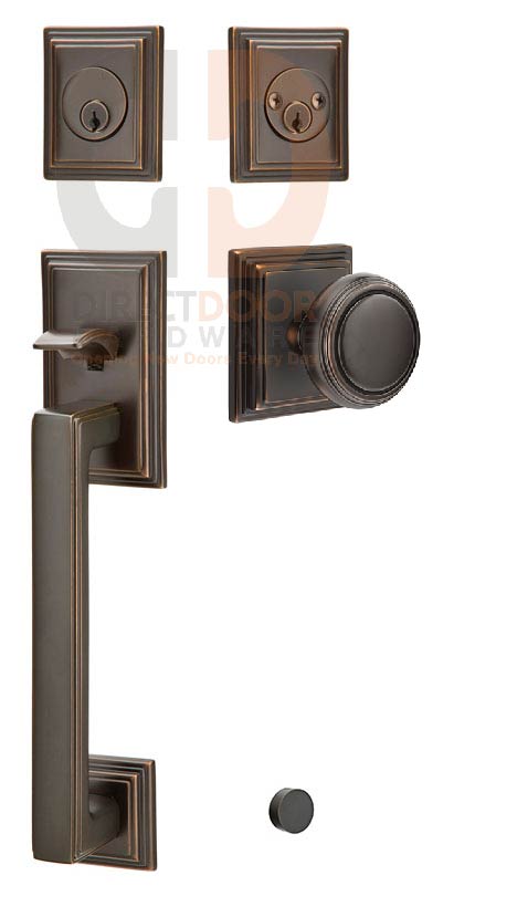 Emtek Hamden Entry Handleset