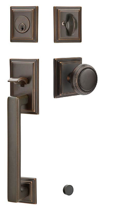 Emtek Hamden Entry Handleset