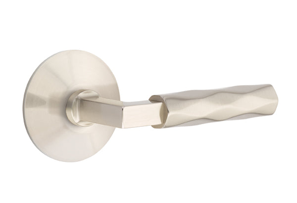Emtek Tribeca Lever with Modern Rosette