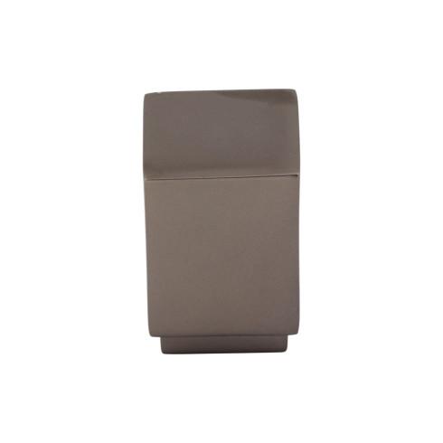 Top Knobs Sanctuary I Linear Square Knob 3/4 Inch - Ash Gray