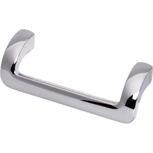 Topknobs TK950PC Kentfield Pull 3 3/4 Inch (c-c) - Polished Chrome