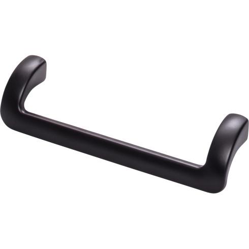 Topknobs TK951BLK Kentfield Pull 5 1/16 Inch (c-c) - Flat Black