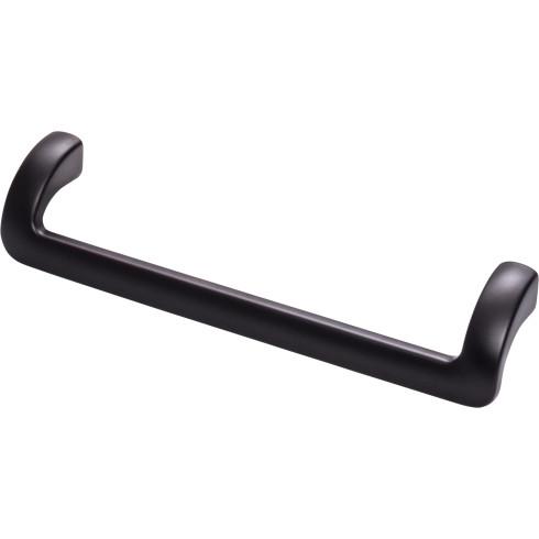 Topknobs TK952BLK Kentfield Pull 6 5/16 Inch (c-c) - Flat Black