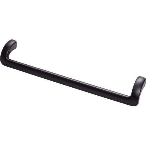 Topknobs TK954BLK Kentfield Pull 8 13/16 Inch (c-c) - Flat Black